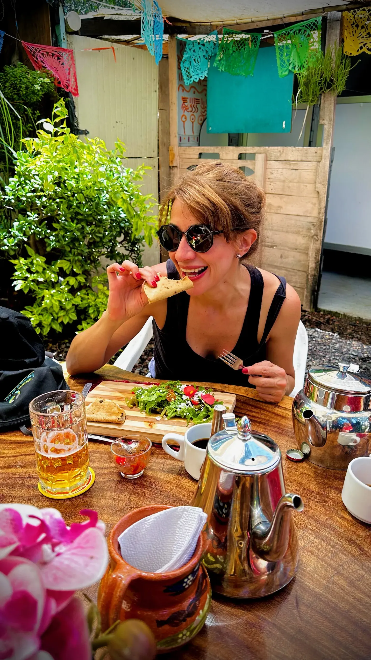 Desayuno en chinampa